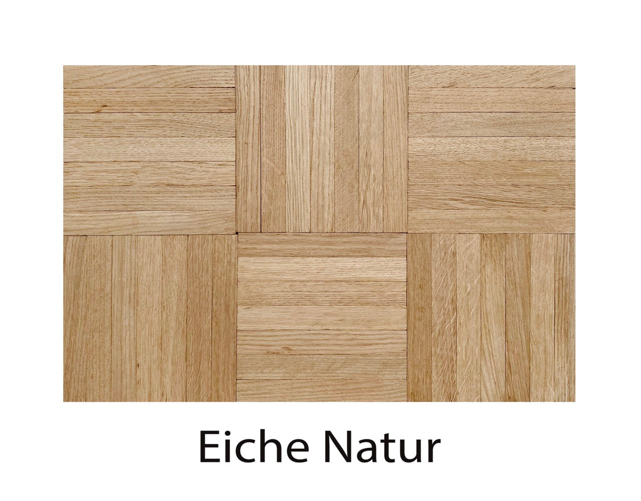 Bastelholz-Muster Eiche Natur im Würfelverband
