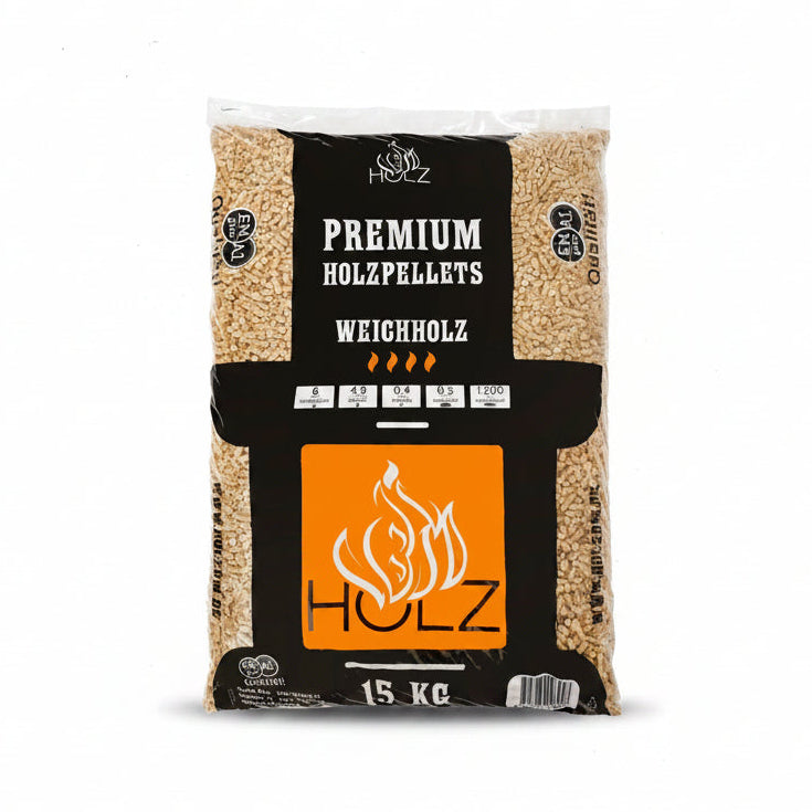 Zak Premium houtpellets zachthout, 15 kg