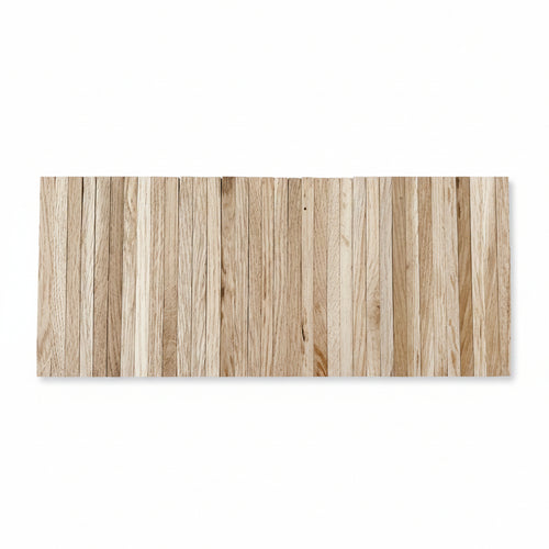 Bastelklötzchen Holzlamellen aus Eiche, 8x160x10 mm, zur Platte zusammengelegt