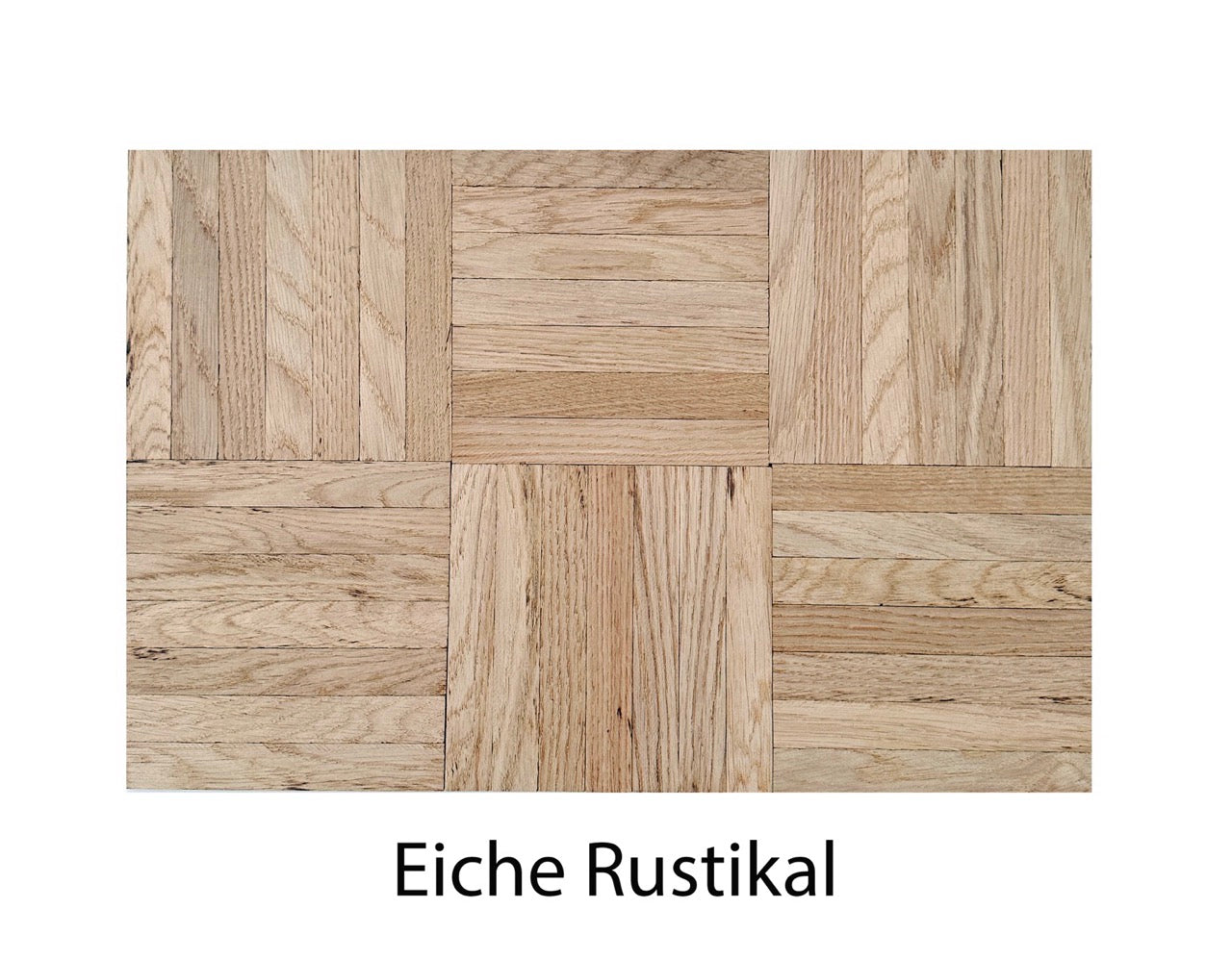 Bastelholz-Muster Eiche Rustikal im Würfelverband